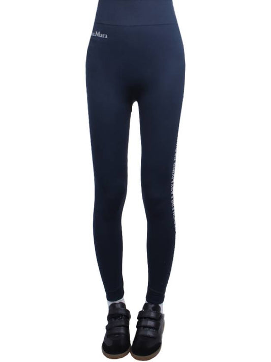 S 24SS Women LAMA Leggings Blue LAMA 004 - MAX MARA - BALAAN 1