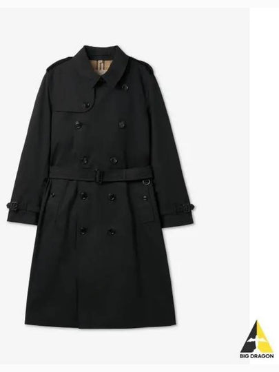 Heritage Kensington Trench Coat Black - BURBERRY - BALAAN 2