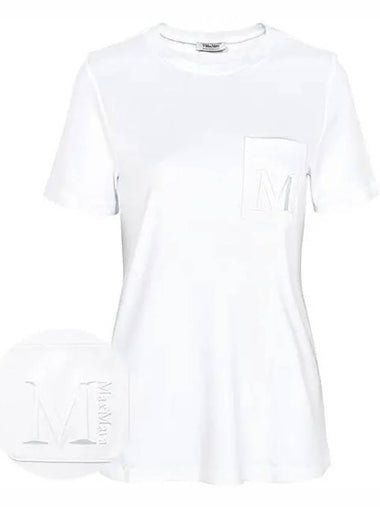 White Madera T Shirt 001 1210080 - MAX MARA - BALAAN 1