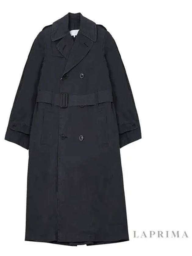 Double Breasted Trench Coat - MAISON MARGIELA - BALAAN 9