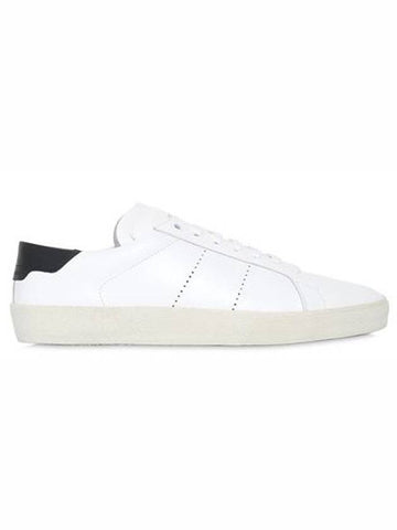 Saint Laurent SL06 leather sneakers - SAINT LAURENT - BALAAN 1