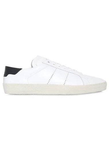 Saint Laurent SL06 leather sneakers - SAINT LAURENT - BALAAN 1