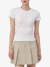 Short Sleeve T-Shirt N05HW522100 White - HELMUT LANG - BALAAN 2