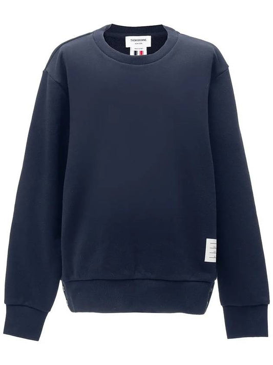 Center Back Stripe Crewneck Sweatshirt Navy - THOM BROWNE - BALAAN 2