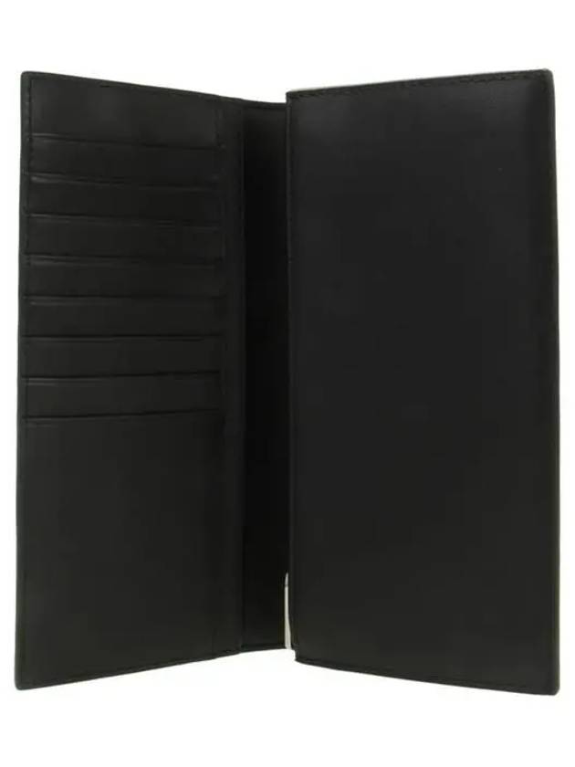 Ribbon Leather Card Wallet Black - BALLY - BALAAN 5