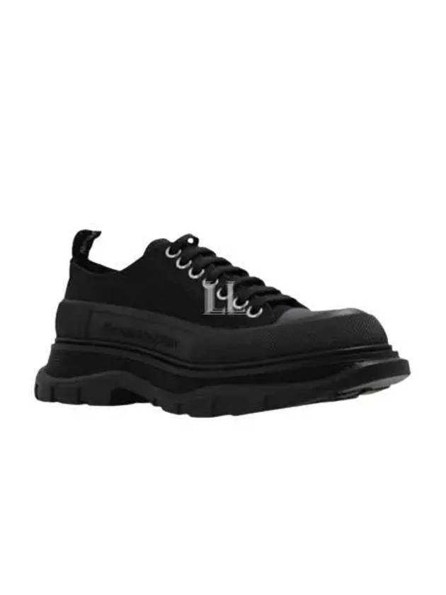 Tread Slick Low Top Sneakers Black - ALEXANDER MCQUEEN - BALAAN 2