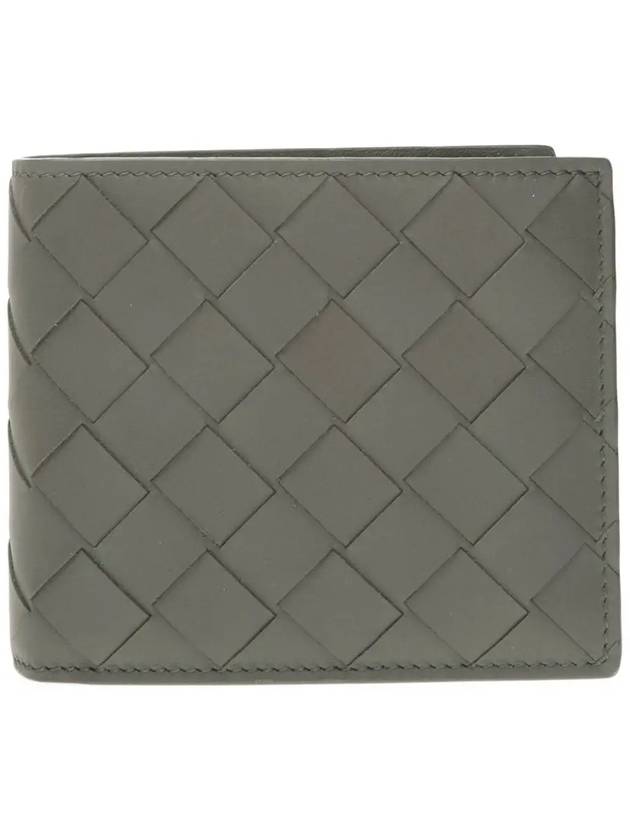 Intrecciato Bifold Half Wallet Graphite - BOTTEGA VENETA - BALAAN 3