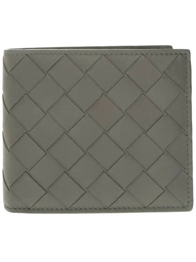 Intrecciato Bifold Half Wallet Graphite - BOTTEGA VENETA - BALAAN 2