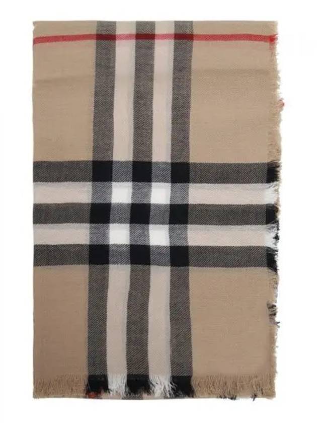 Vintage Check Wool Scarf Archive Beige - BURBERRY - BALAAN 2