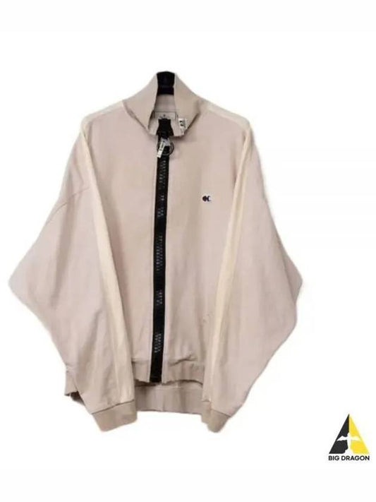 Logo Label Zip-up Jacket White - MIHARA YASUHIRO - BALAAN 2
