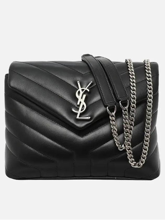 Matelasse Lulu Quilted Small Shoulder Bag Black - SAINT LAURENT - BALAAN 2