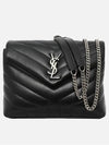 Matelasse Lulu Quilted Small Shoulder Bag Black - SAINT LAURENT - BALAAN 4