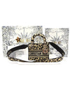 M0500ORHM M918 Beige Black MIZZA Embroidery LADY D LITE Mini 2WAY - DIOR - BALAAN 2