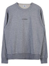 Light Fleece Small Logo Sweatshirt Grey - CP COMPANY - BALAAN 11