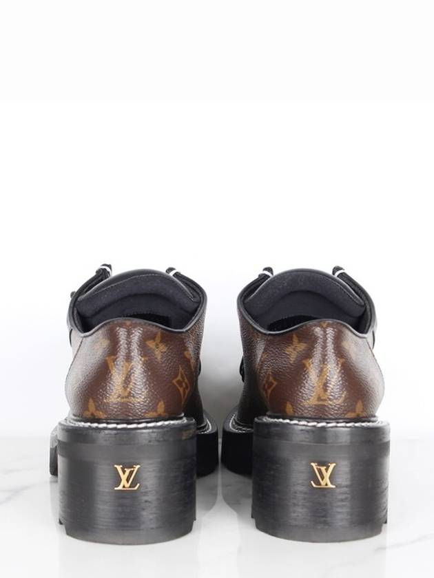 LV Beaubourg Rlatform Derby 38 5 255 - LOUIS VUITTON - BALAAN 4