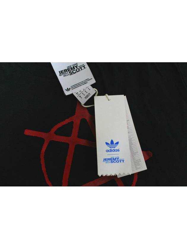 ADIDAS by JEREMY SCOTT Pentagram TShirt - TRAVIS SCOTT - BALAAN 4