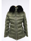 Women s fur hood down padding - PRADA - BALAAN 1