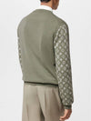 Long Sleeved Cashmere Mix Signature Crew Neck 1AFHTY - LOUIS VUITTON - BALAAN 3