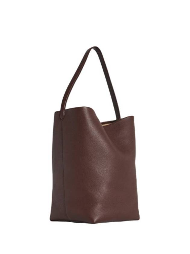 Park Large NS Leather Tote Bag Acajou - THE ROW - BALAAN 3