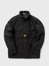 Wappen Patch Pocket Field Zip Up Jacket Black - STONE ISLAND - BALAAN 2