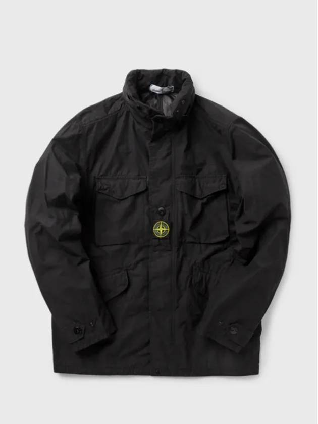 Waffen Naslan Track Jacket Black - STONE ISLAND - BALAAN 2