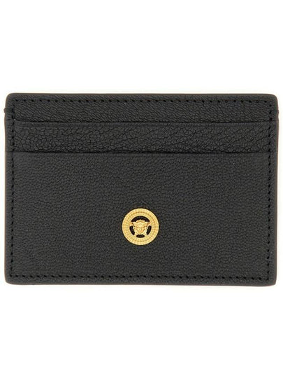 Medusa Leather Card Wallet Black - VERSACE - BALAAN 2