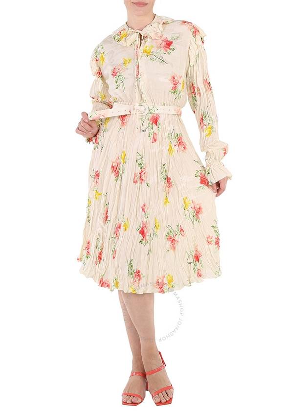 floral long dress - BALENCIAGA - BALAAN 2