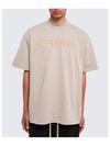 Eternal Cotton Short Sleeve T-Shirt Beige - FEAR OF GOD - BALAAN 4