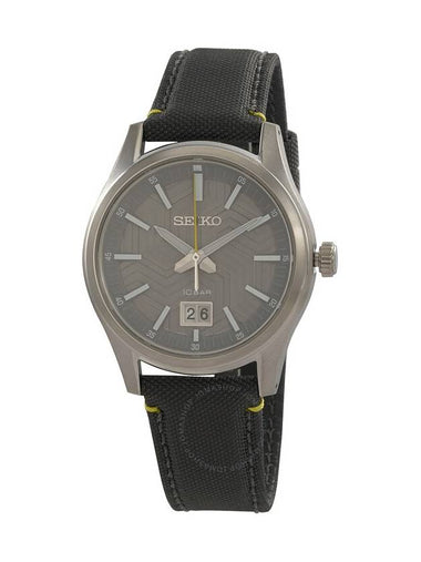 Seiko Quartz Grey Dial Men's Watch SUR543 - SEIKO - BALAAN 1