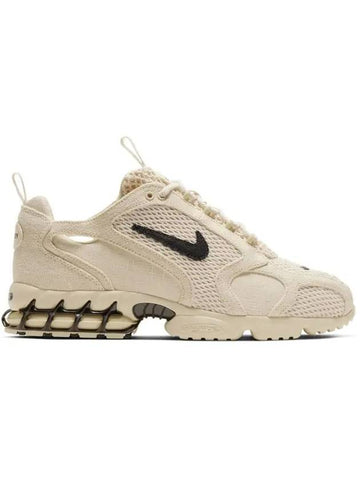 Air Zoom Spiridon Cage 2 Low Top Sneakers Fossil - NIKE - BALAAN 1