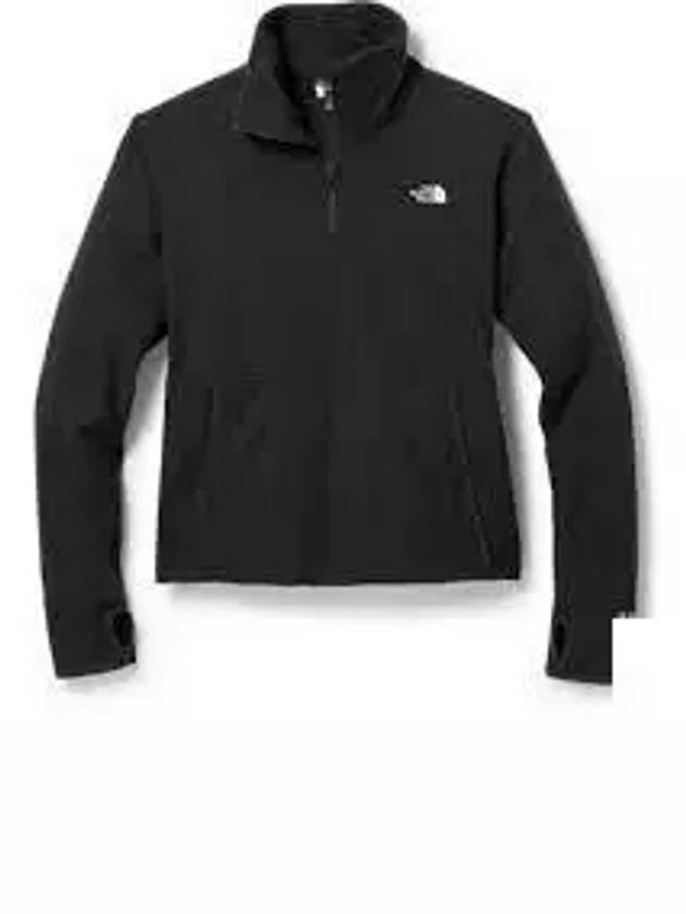 Women's Alpine Polartec 100 Half Zip Up Sweatshirt Black - THE NORTH FACE - BALAAN 2