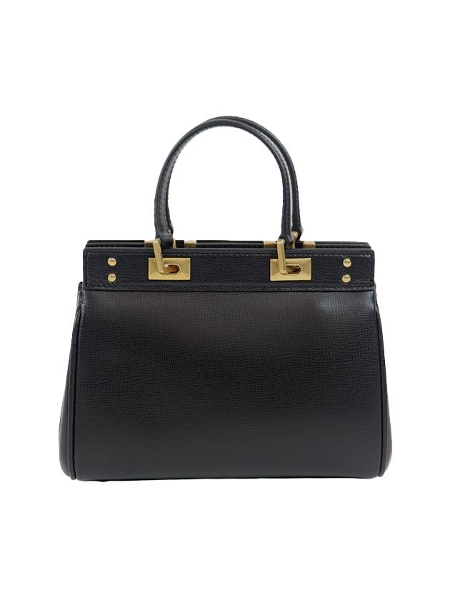 Rockstud Alcove Small Tote Bag Black - VALENTINO - BALAAN 3