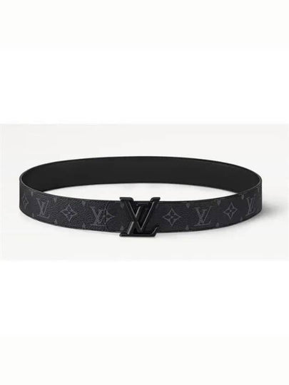 LV Dimension 40mm Reversible Leather Belt Black - LOUIS VUITTON - BALAAN 2