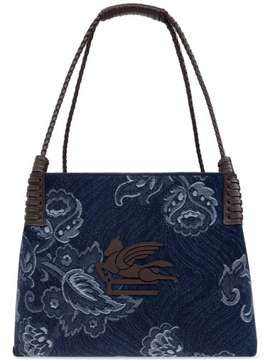 Etro Shopper Type Bag, Women's, Navy Blue - ETRO - BALAAN 1