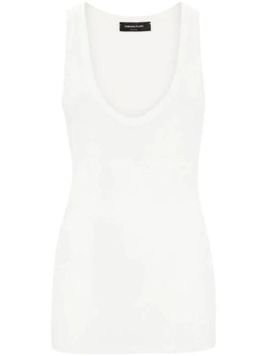 Fine Ribbed Tank Top JED264F084D6410000 - FABIANA FILIPPI - BALAAN 1