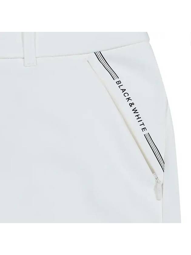 Men s Fleece Bonding Pants 5114GXWN WHITE - BLACK&WHITE - BALAAN 3