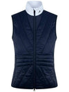 Women's Holma Quilt Hybrid Vest Navy - J.LINDEBERG - BALAAN 2