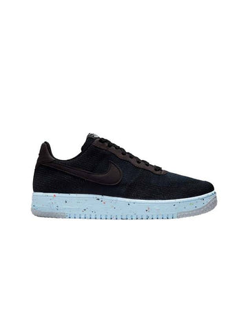 Air Force 1 Low Crater Flyknit Low Top Sneakers Black - NIKE - BALAAN 1