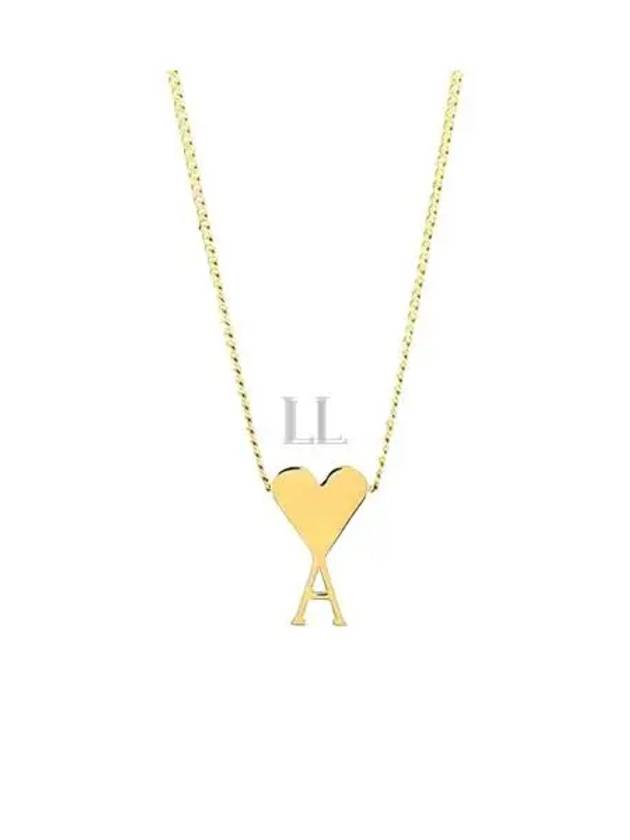 De Coeur Pendant Necklace Gold - AMI - BALAAN 2