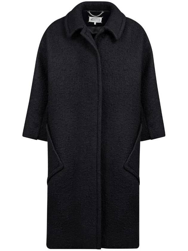 Maison Margiela Bouclé Oversized Coat - MAISON MARGIELA - BALAAN 1