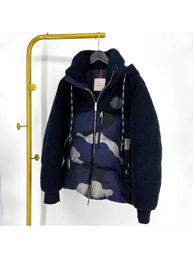 Big logo padded fleece jumper size 2 - MONCLER - BALAAN 2