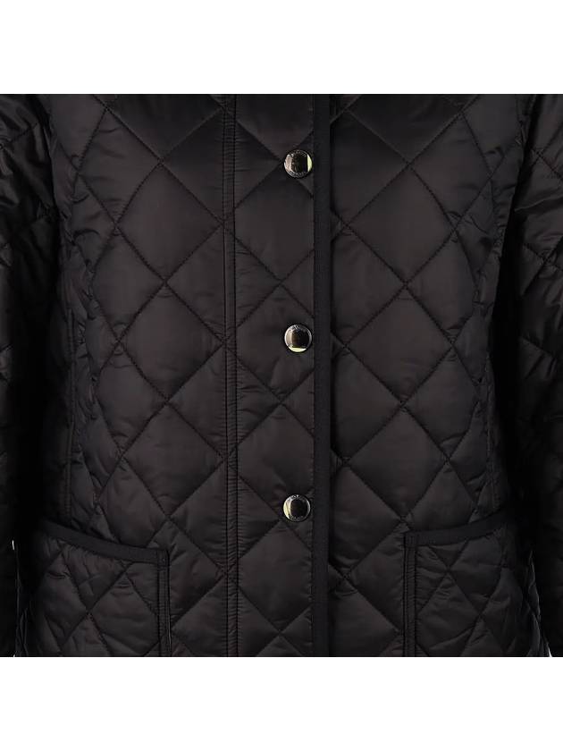 Dalry Quilted Jacket Black - BURBERRY - BALAAN 5