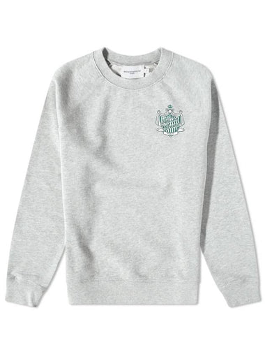 Logo Comfort Sweatshirt Light Grey Melange - MAISON KITSUNE - BALAAN 1