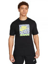 Brandleaf HBR Short Sleeves T-Shirt Black - NIKE - BALAAN 2