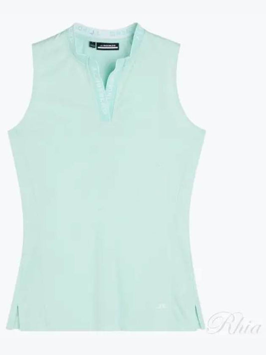 Leya Logo Tape Sleeveless Honeydew - J.LINDEBERG - BALAAN 2