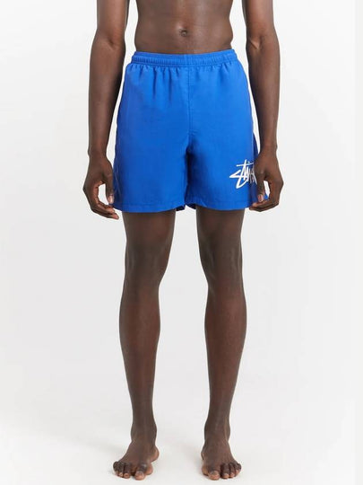 Big Stock Water Shorts Blue - STUSSY - BALAAN 2