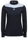 WOMEN SHOULDER BLOCK LONG T SHIRTNA - ANEWGOLF - BALAAN 1