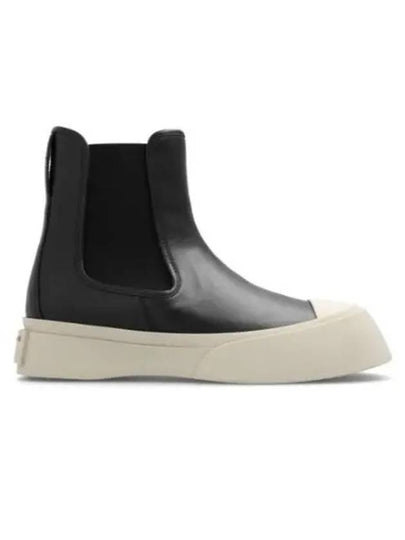 PABLO Nappa Leather Chelsea Boots Black - MARNI - BALAAN 2