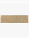 Women's Joyce Logo Muffler Beige - MAX MARA - BALAAN 4