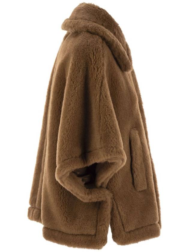 Tenebrae4 Teddy Fur Jacket Brown - MAX MARA - BALAAN 4